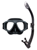 Verve Motion Dry Top Snorkel Set Graphite Grouper