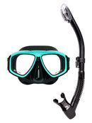 Verve Motion Dry Top Snorkel Set Lagoon Blue