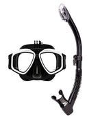 Verve Motion Dry Top Snorkel Set Moor White