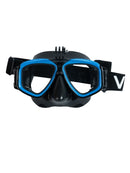 Verve Motion Prescription Dive Mask w/ Removable GoPro Mount Damsel Blue