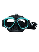 Verve Motion Prescription Dive Mask w/ Removable GoPro Mount Lagoon Blue