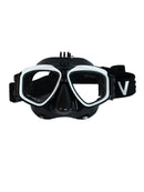 Verve Motion Prescription Dive Mask w/ Removable GoPro Mount Moor White