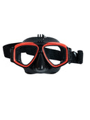 Verve Motion Prescription Dive Mask w/ Removable GoPro Mount Snapper Red