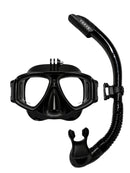 Verve Motion Snorkel Set Trigger Black with Go Pro Mount