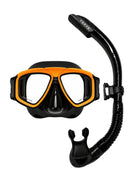 Verve Motion II Dry Top Snorkel Set Clownfish Orange