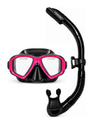 Verve Revo Flex Snorkel Set Flasher Pink