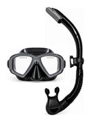 Verve Revo Flex Snorkel Set Graphite Grouper
