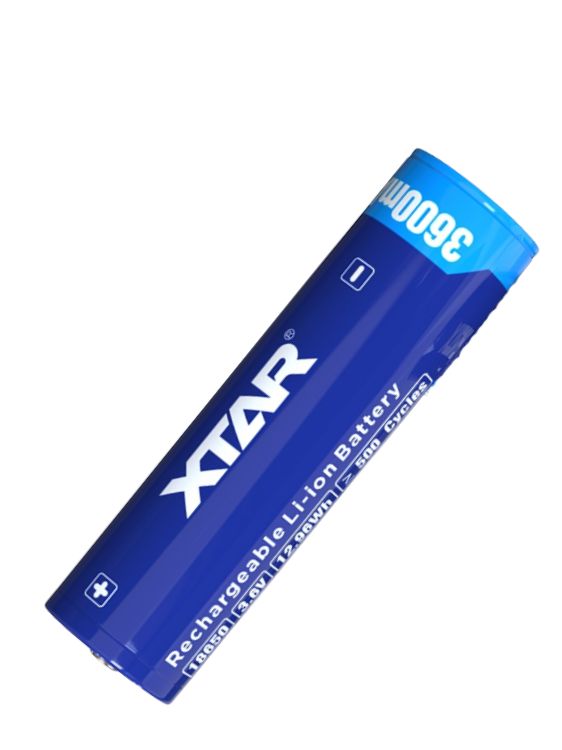 XTAR 18650 Rechargeable Li-ion Battery 3600mAh