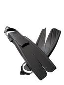 Apollo Bio-Fin Pro Fins with Spring Straps Black