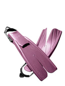 Apollo Bio-Fin Pro Fins with Spring Straps Metallic Pink