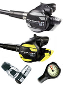 Atomic Aquatics M1 Regulator Set (Yoke) / Octopus (M1) / Free Termo Gauge