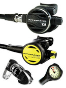 Atomic Aquatics T3 Regulator Set (Yoke) / Octopus (Ti2) / Free Termo Gauge