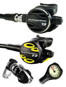 Atomic Aquatics T3 Regulator Set (Yoke) / Octopus (Z2) / Free Termo Gauge