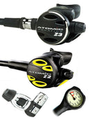 Atomic Aquatics Z3 Regulator Set (Yoke) / Octopus (Z2) / Free Termo Gauge