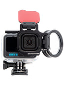 Flip 10+ Pro Package with Dive & Deep FIlters & +15 MacroMate Mini Lens Open
