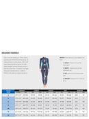 Bare Evoke Aqua 7mm Wetsuit Ladies Size Chart