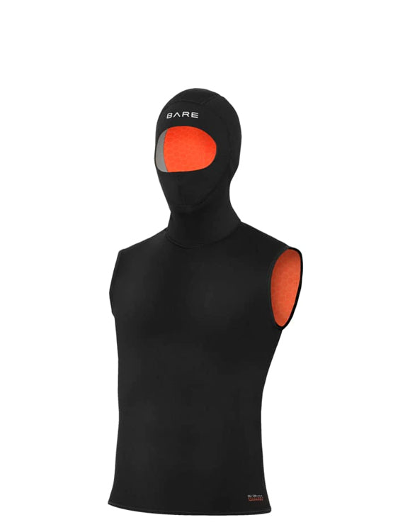 Bare Ultrawarmth Hooded Vest Male