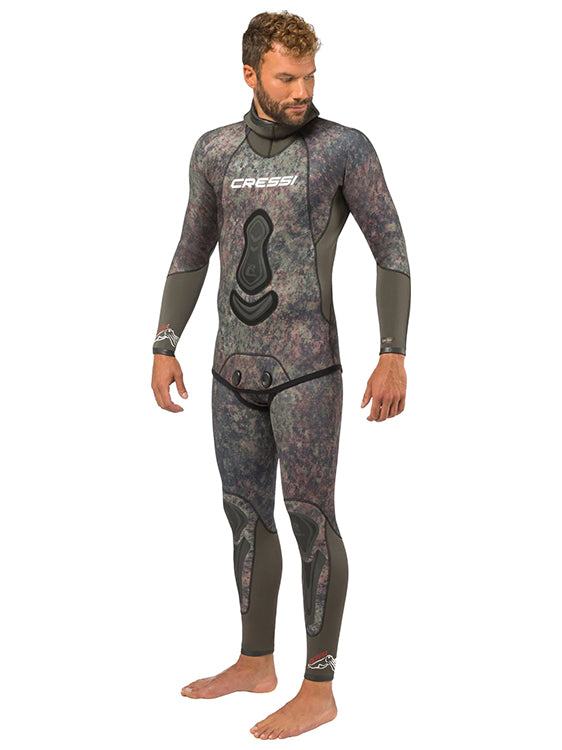 Cressi Seppia 5mm 2-Piece Open Cell Wetsuit Mens Front