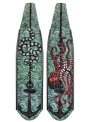 DiveR Freediving Fin Blades Anchors