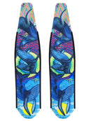 DiveR Freediving Fin Blades Humpback