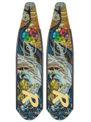 DiveR Freediving Fin Blades Shark