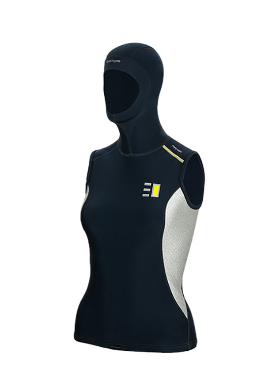 Enth Degree Atoll Hooded Vest - Female (side)