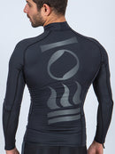 Fourth Element Classic Fit Longsleeve Hydro-T Mens Scuba Black Back 