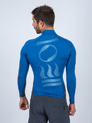 Fourth Element Classic Fit Longsleeve Hydro-T Mens Scuba Blue Back 