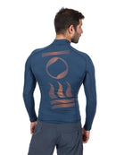 Fourth Element Classic Fit Longsleeve Hydro-T Mens Scuba Insignia Blue Back 
