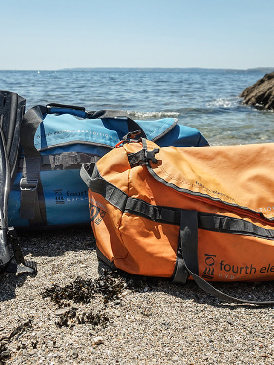 Fourth Element Expedition Series Duffle Bag Lifestyle Beach 