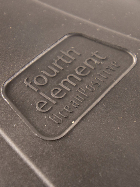 Fourth Element Rec Fins Black Grey Detail Top 