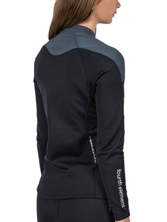 Fourth Element Thermocline Long Sleeve Top Womens Front Zip Back