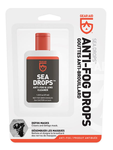 McNett Sea Drops Sea Gold Sea Buff Kit Anti-Buée Pour Masques Plongée, Ski Et Lunettes