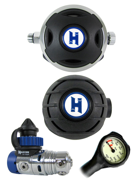 Halcyon Regulator Set: H75P (DIN Only) / Halo / Aura Occy & FREE Termo Gauge