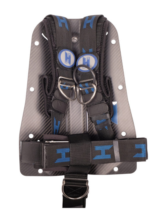 Halcyon Carbon Fibre Backplate with Harness (with Quick Cinch System & STA System)