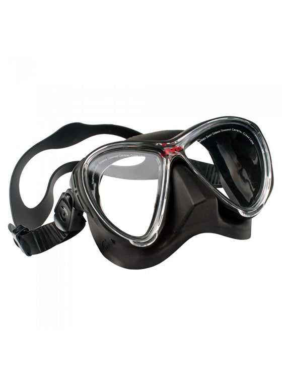 Hollis M3 Prescription Dive Mask - Black Front