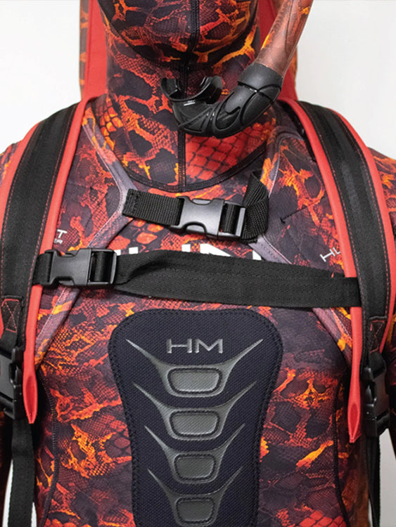Huntmaster Artillery Spearfishing Bag Red Front