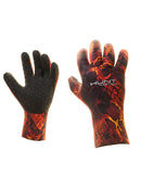 Huntmaster Neoprene 3.5mm Gloves Camo Series Red