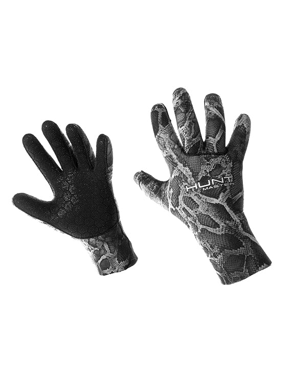 Huntmaster Neoprene 3.5mm Gloves Camo Series Silver