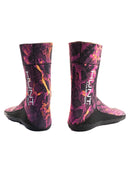 Huntmaster Neoprene 3.5mm Socks Camo Series Pink Back 