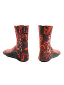 Huntmaster Neoprene 3.5mm Socks Camo Series Red Back 