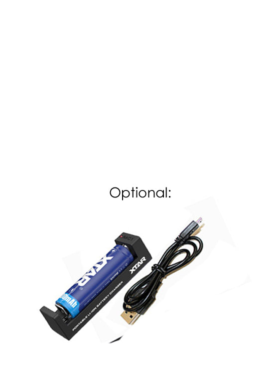 Hyperion FL600 Torch Optional Battery and Charge 
