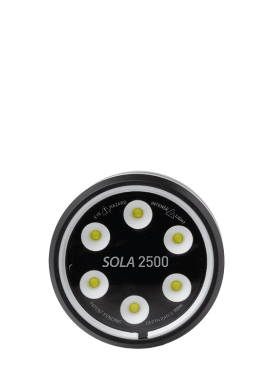 Light & Motion Sola Video Light 2500F Torch - Front