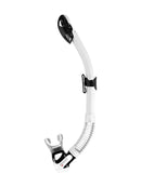 Mares Rebel Dry Snorkel White Black 