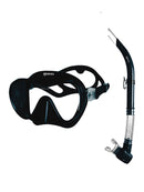 Mares Tropical Snorkel Set Black 