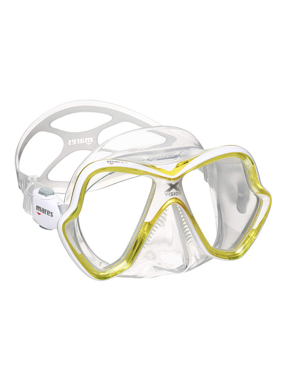 Mares X-Vision Clear Yellow White