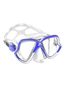 Mares X-Vision Mid Mask Clear Blue White 