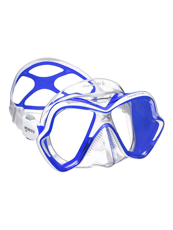 Mares X Vision Ultra Liquidskin Mask Blue White Clear