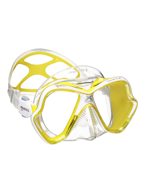 Mares X Vision Ultra Liquidskin Mask Yellow White Clear