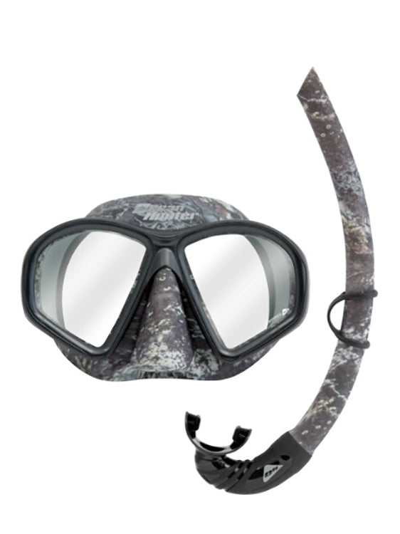 Ocean Hunter Phantom Mask & Snorkel Set Camo
